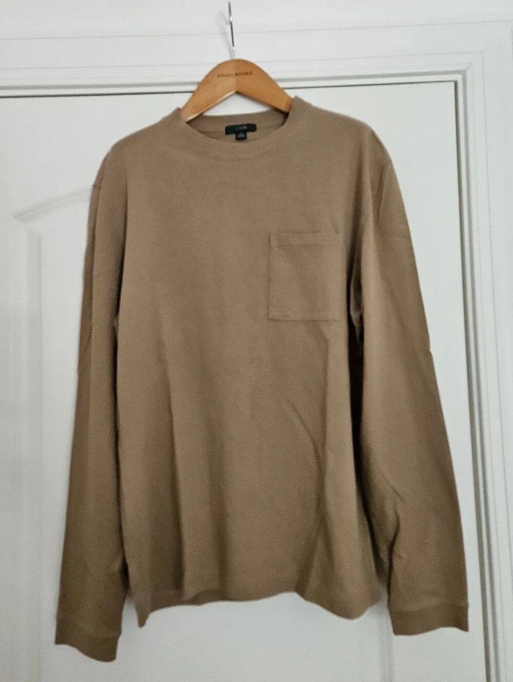 Long Sleeve  Cotton Pocket T-shirt. J. Crew. Small
